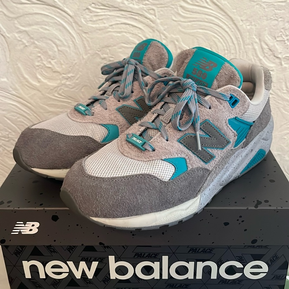 Palace x New Balance 580 Lapis Blue